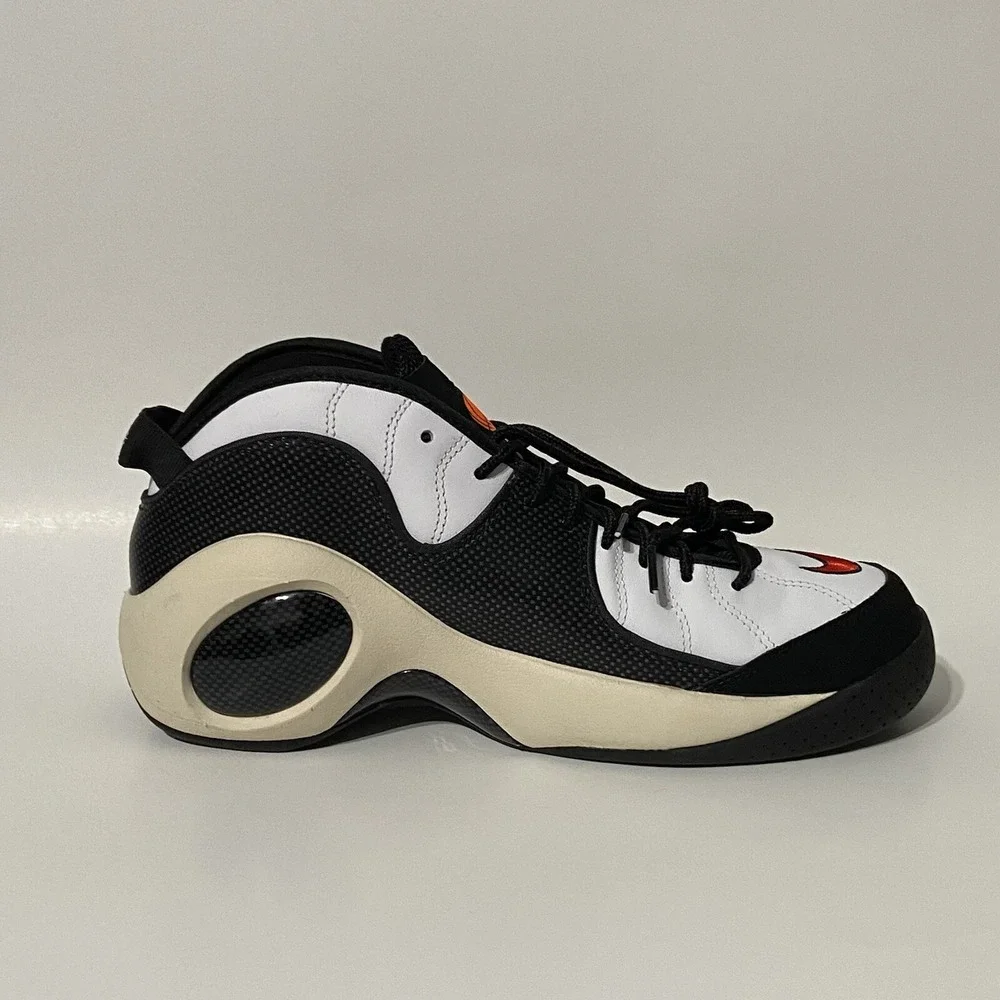 Nike Air Zoom Flight 95 HOOPS Sz 10 White Coconut Milk DS NEW Jason Kidd
